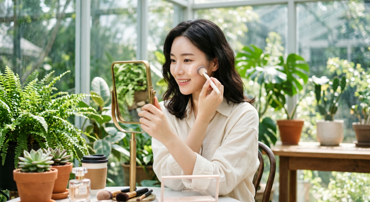 高光產品能透過細緻光澤提亮臉部高點,只要用對位置,就能自然加強五官立體感,讓妝容看起來更精緻完整。