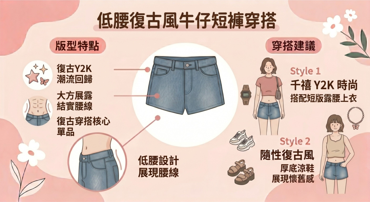 這種版型能展現出更為自信、不羈的態度，是打造復古穿搭的核心單品。