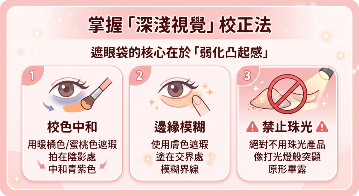 3種方法掌握「深淺視覺」校正法。