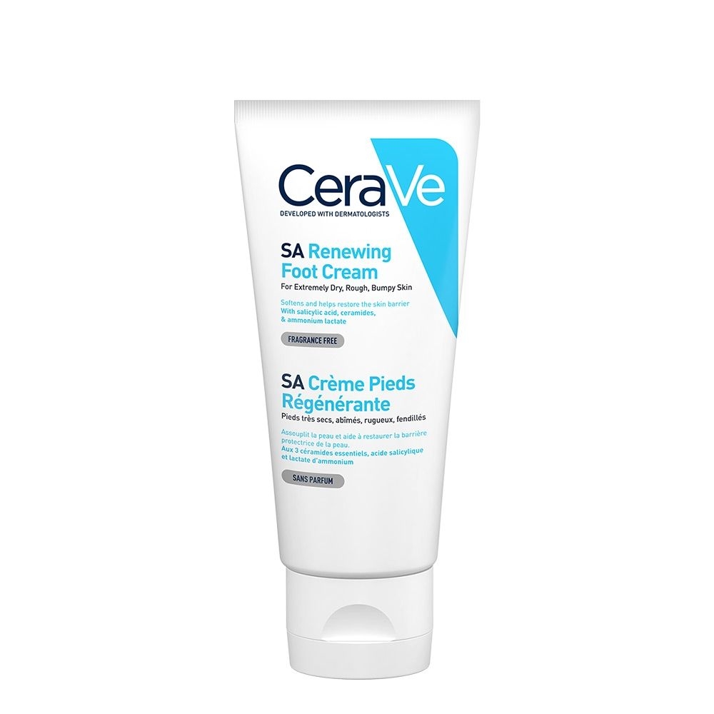 CeraVe SA 水楊酸煥膚修護霜／乳液：適合粗糙顆粒與乾燥肌。
