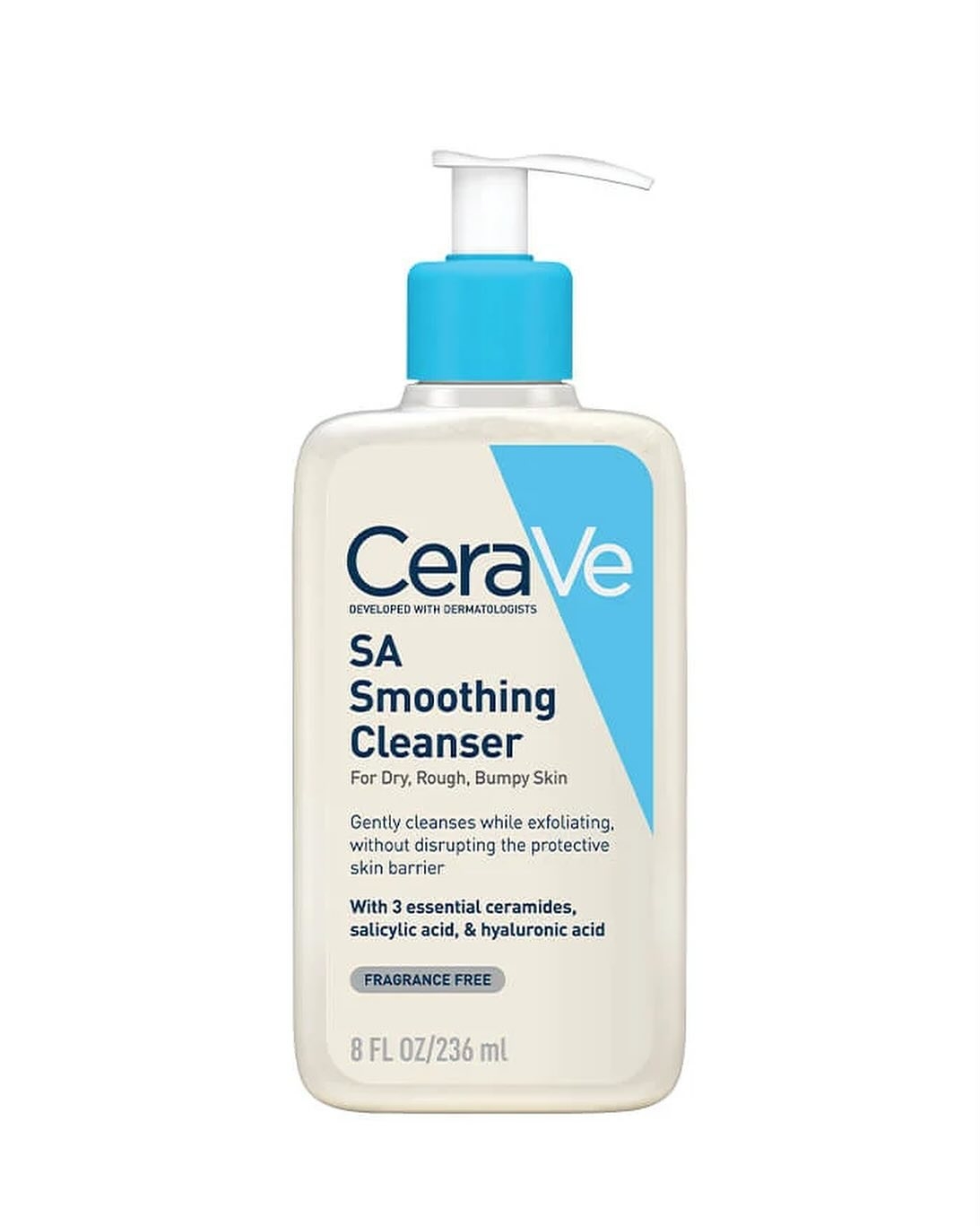 CeraVe SA 水楊酸煥膚潔膚露：適合想溫和入門的人。
