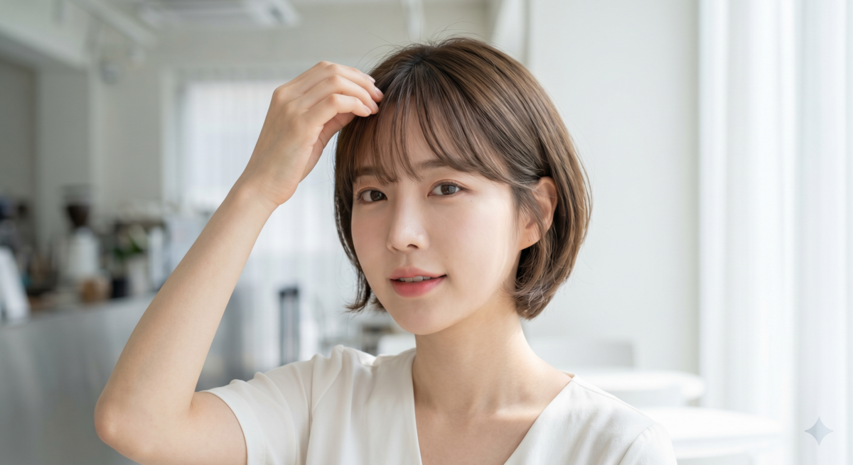 女生用髮蠟應少量集中在髮尾、瀏海或碎髮位置，幫短髮、低馬尾和捲髮增加自然線條感。