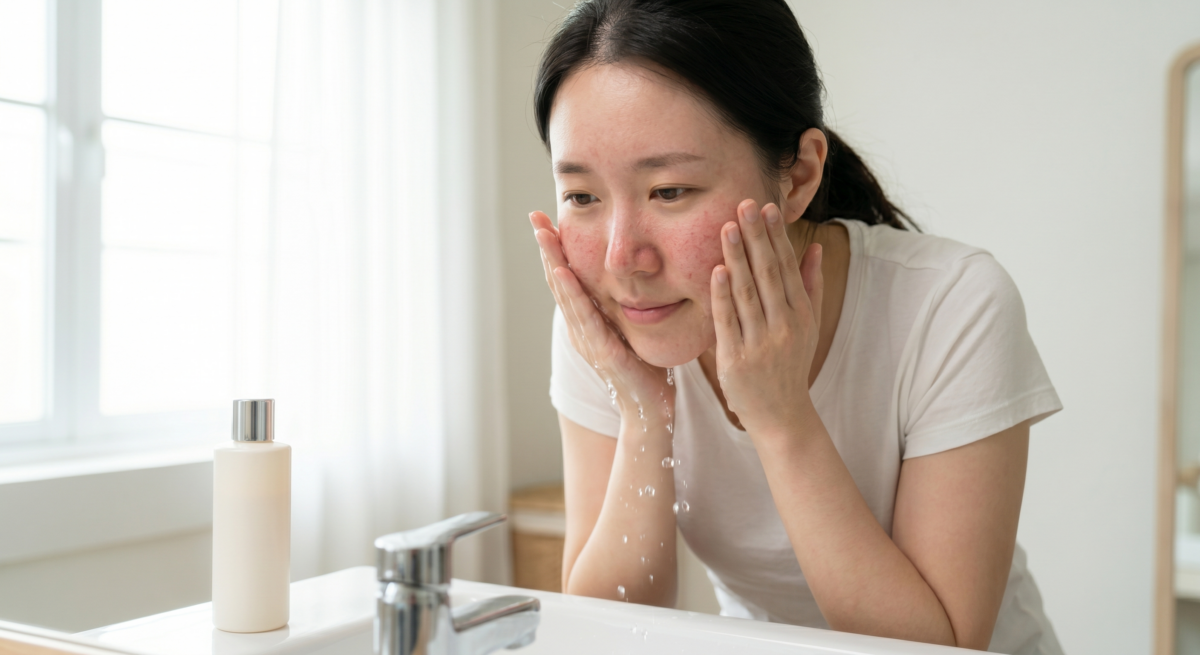酒糟鼻日常護理應以減少刺激、簡化護膚、溫和清潔、加強保濕和做好防曬為主,幫助穩定泛紅、刺痛和灼熱感。
