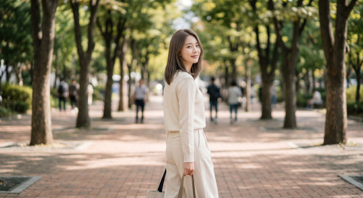 冷霧栗棕乾淨有氣質,以冷調霧感減少栗棕色的成熟厚重感,適合想低調轉換形象但不想染太亮的女生。