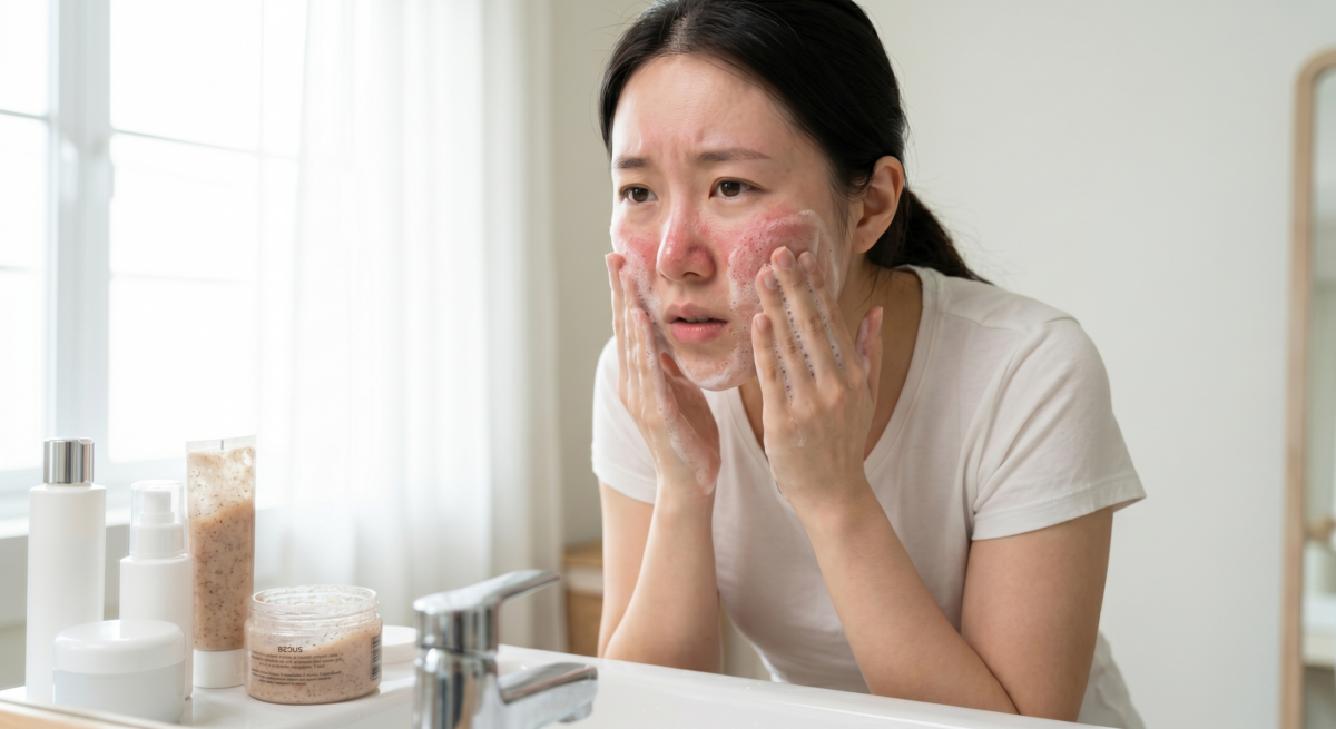酒糟鼻不是清潔不足或普通暗瘡,過度清潔、亂試新產品、使用刺激性暗瘡產品或自行長期用類固醇藥膏,都可能令泛紅和刺痛更嚴重。