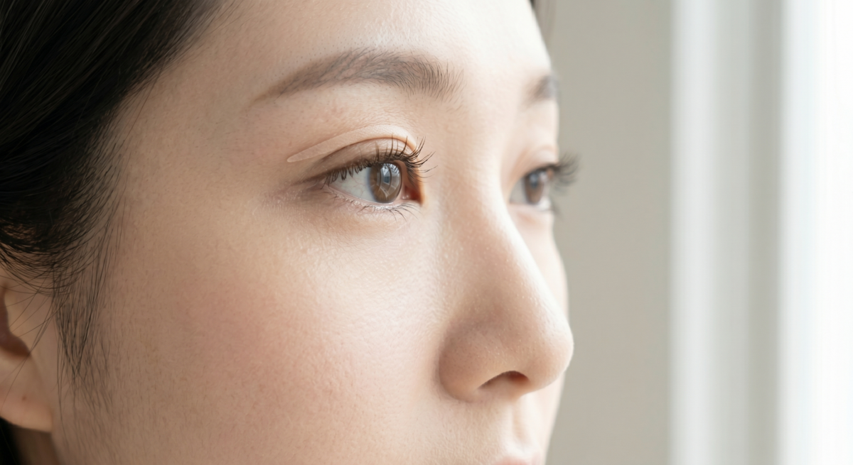 內雙眼皮不一定要貼雙眼皮貼,善用細眼線、霧面眼影和捲翹睫毛已能令眼神更清晰,雙眼皮貼只是不必要勉強使用的輔助工具。