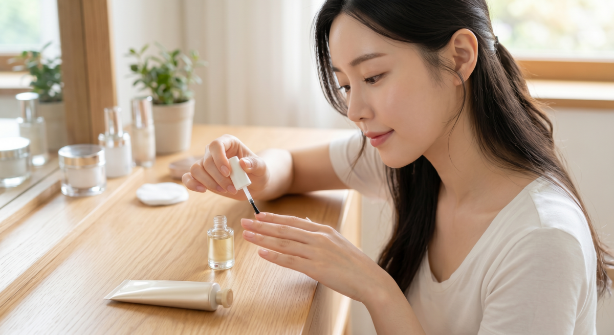 貓眼指甲油應按類型正確卸除，避免直接撕走；卸甲後加強護甲與指緣保養，日常少用指甲刮硬物。