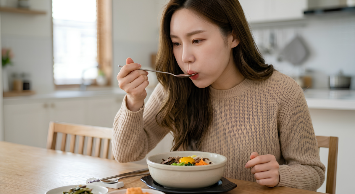 吃得太快或經常吃得太飽,都容易令飯後胃脹、上腹凸出,長期過量進食更可能令胃腩和肚腩變得明顯。