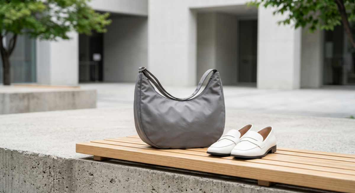 現在的尼龍手袋設計更時尚多元,由啞光、絎縫到 Hobo Bag 輪廓都容易配襯不同穿搭,能穿出輕鬆又耐看的日常風格。