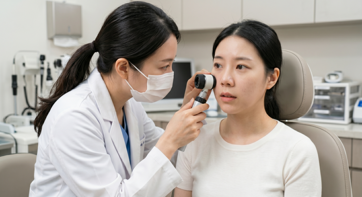 如果毛細孔堵塞反覆不改善,並伴隨紅腫疼痛、疤痕色印、持續敏感或不明小粒粒,就應諮詢皮膚科醫生或合資格專業人士。