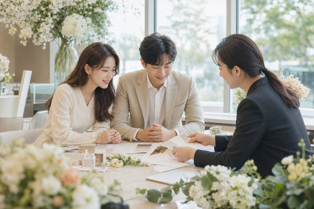 預訂婚禮佈置公司前應確認場地限制、設計修改、安裝清拆、戶外後備方案及合約收費，並把所有細節列入正式文件。