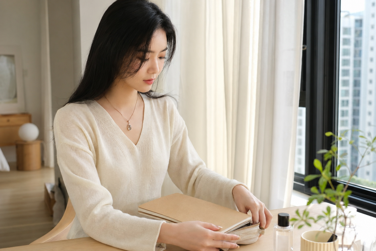 黑閃靈鑽適合喜歡深色包裹體水晶、重視生活儀式感,並希望以飾物提醒自己整理方向與建立界線的人。