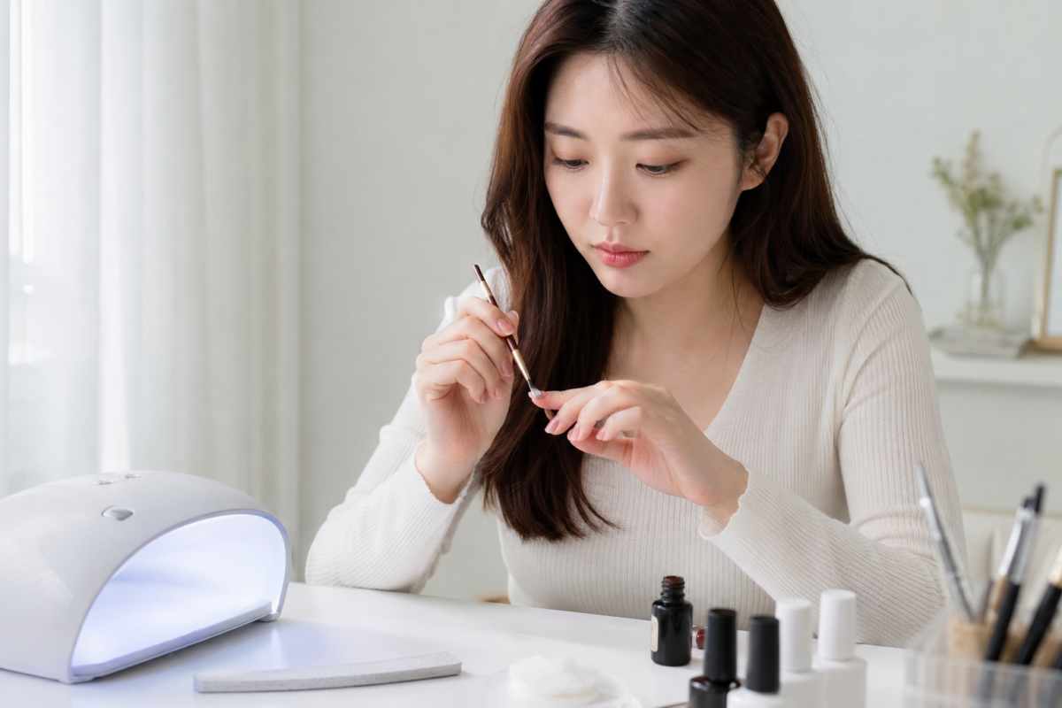 Gel甲與穿戴甲應按產品類型使用卸甲液、浸泡或專業打磨方式卸除,避免直接撕走或強行刮除,卸甲後並要加強指緣保濕。