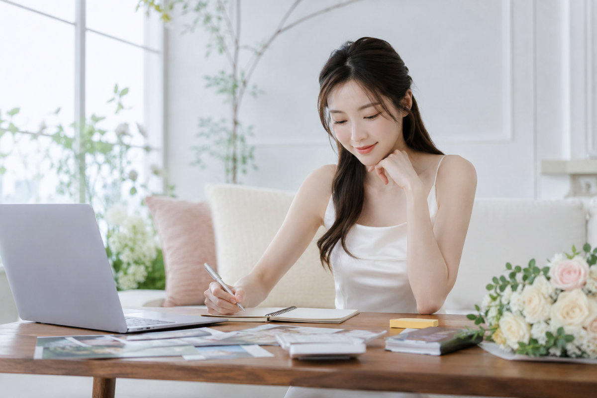 婚禮佈置可按婚期提前規劃，依序確認風格、報價、設計、場地安排及印刷內容，讓婚禮佈置準備更有條理。