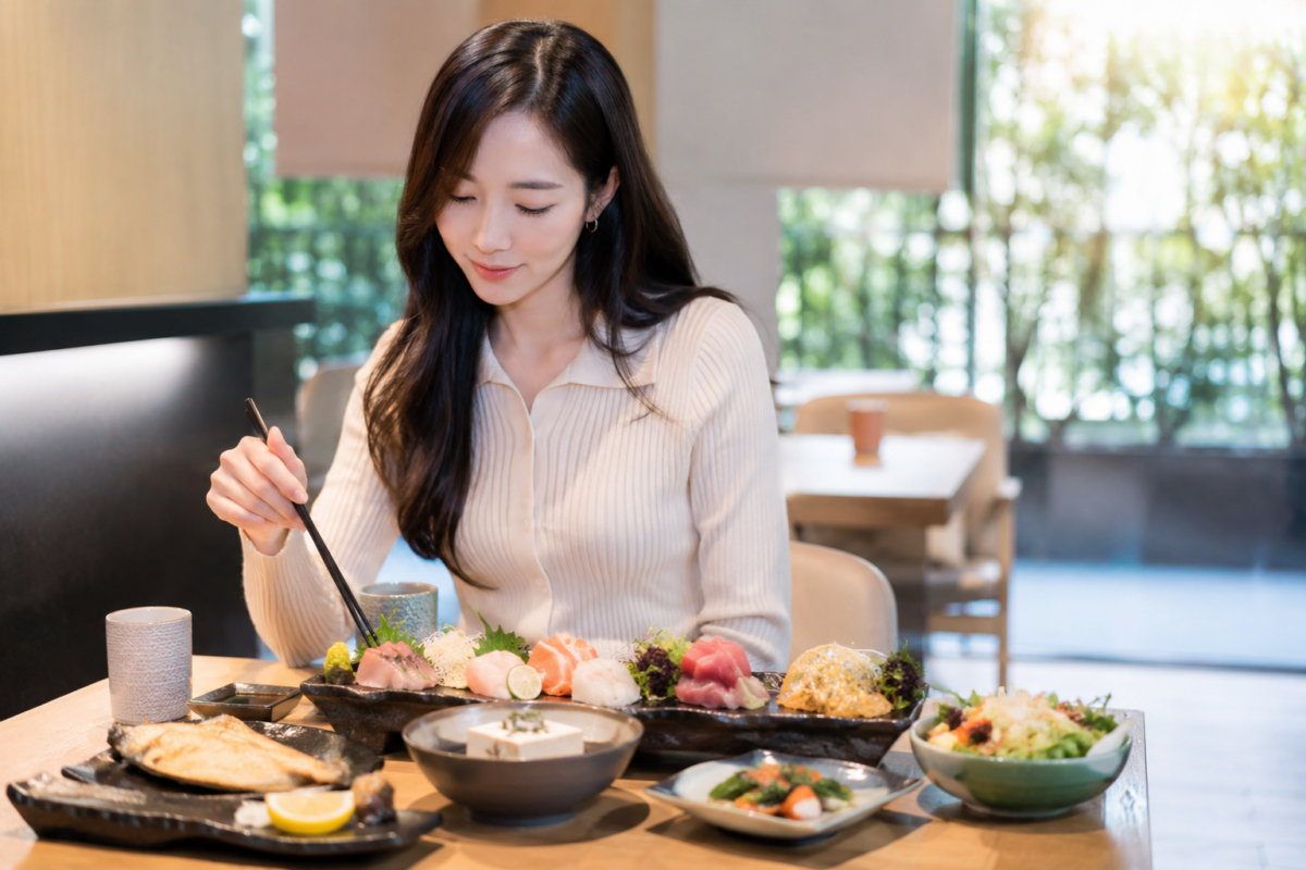 外食生酮餐可掌握「少飯、少汁、少糖、少粉」原則,多選肉類、魚類、雞蛋、豆腐和低碳蔬菜,並避開主食、甜醬、炸粉和含糖飲品。