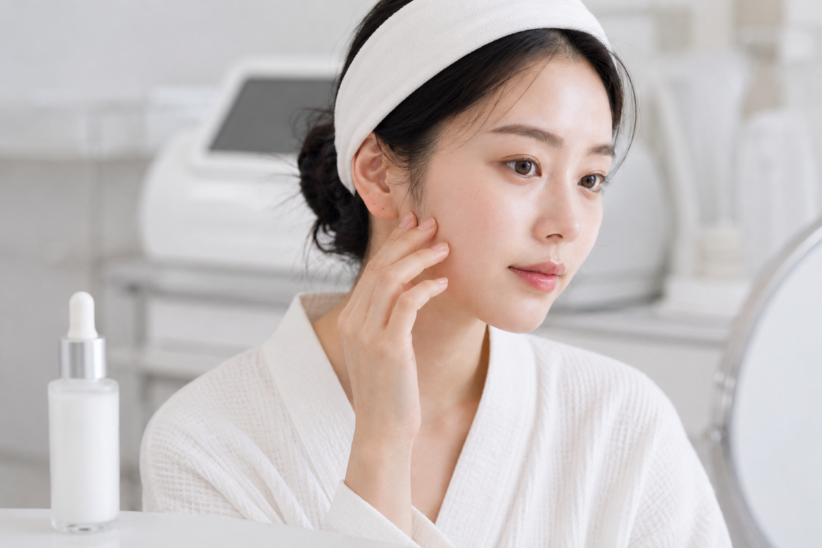 用 A 醇後早上護膚應以保濕和 SPF30 以上廣譜防曬為重點,幫助減少乾燥敏感和暗沉問題。