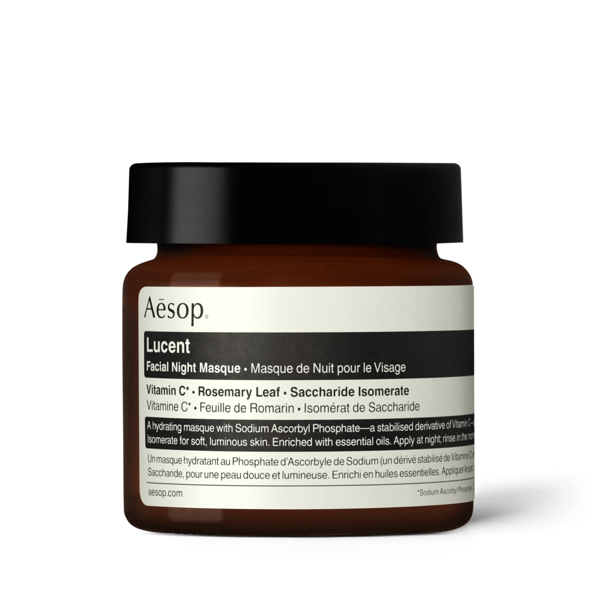 Aesop 昇華滋養夜晚面膜採用滋養凝霜質地，蘊含維他命 B、C、E、F等成分，能於夜間為肌膚提供深層滋潤與長效保濕，同時改善乾燥及暗沉問題。