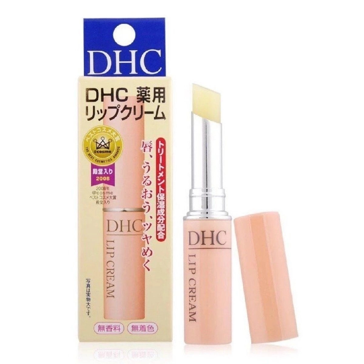 DHC 橄欖護唇膏以有機橄欖油、角鯊烷、人參根提取物及羊毛脂等滋潤成分打造，能有效補充唇部水分，舒緩乾燥及乾裂問題，同時幫助維持唇部天然保濕屏障。