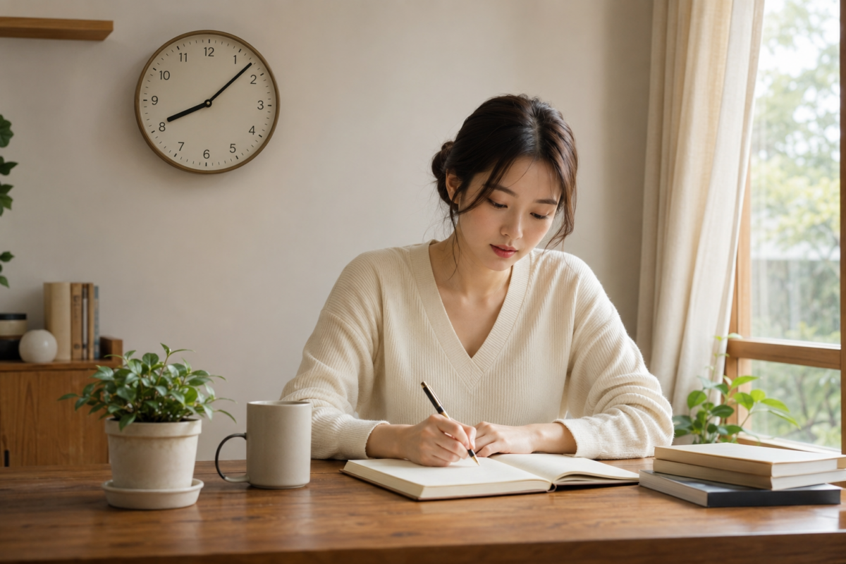 0808天使數字提醒整理生活方向,包括記錄想法、找出優先調整事項及採取具體行動。