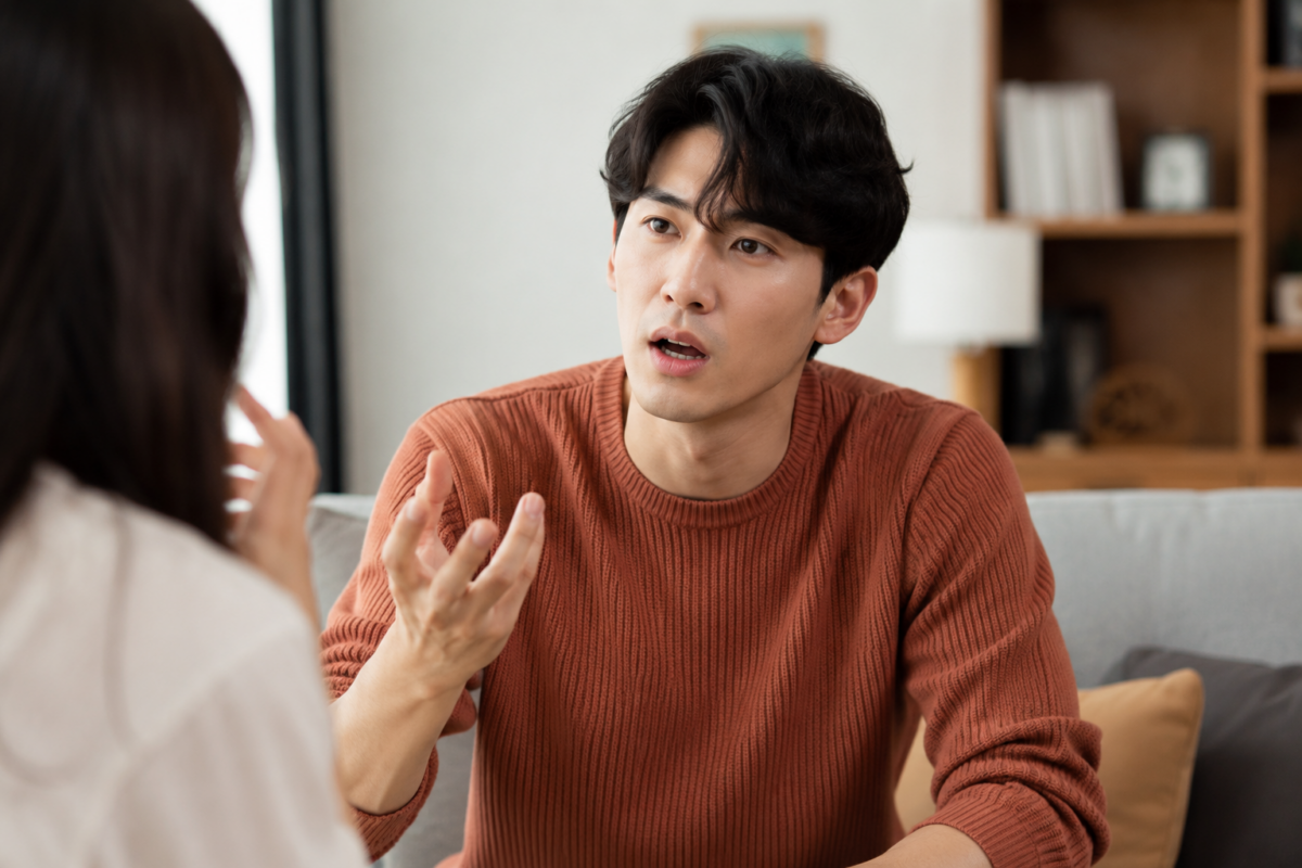 比起面相,更應留意長期不願交代關係、承諾多行動少、忽冷忽熱、不尊重界線及道歉後仍重複犯錯等相處警號。