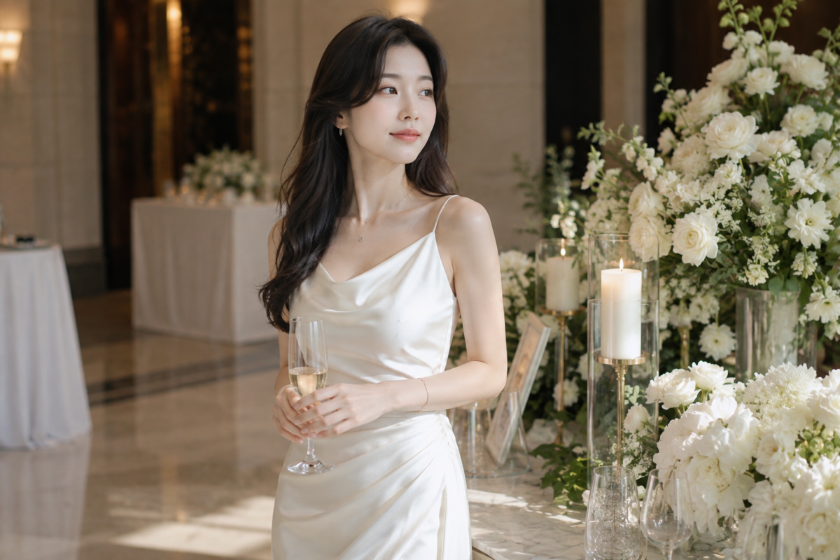 婚禮穿搭常見NG包括忽略 Dress Code、穿得太像新娘、衣服容易走光不自在,以及鞋履和服裝不適合婚禮場地。