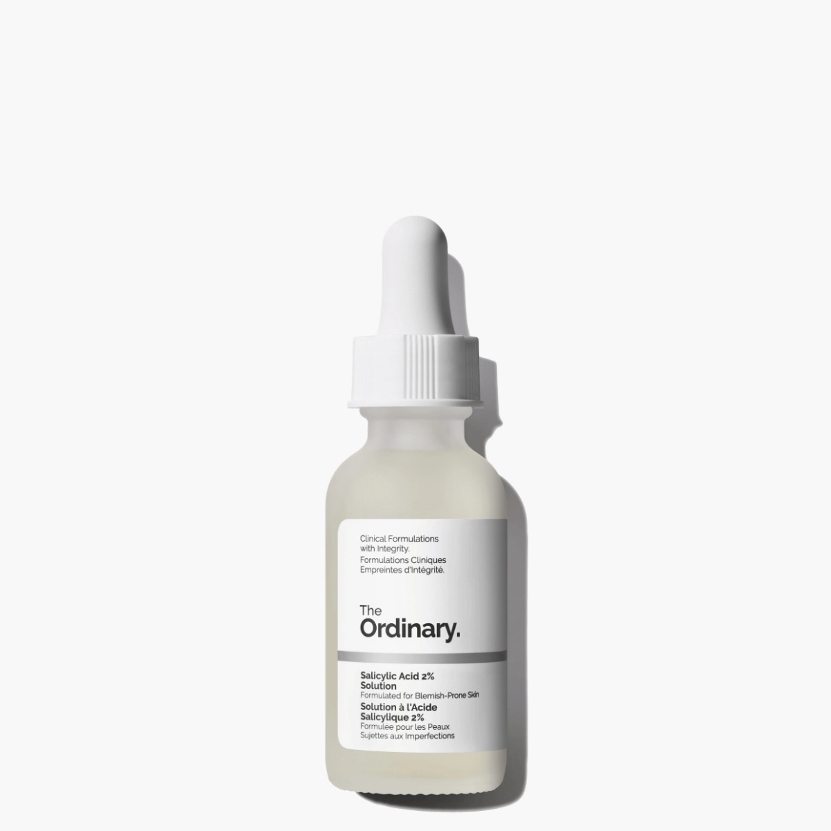 The Ordinary Salicylic Acid 2% Solution 採用 2% 水楊酸 配方，主打改善毛孔堵塞、代謝老廢角質與調理粉刺問題。