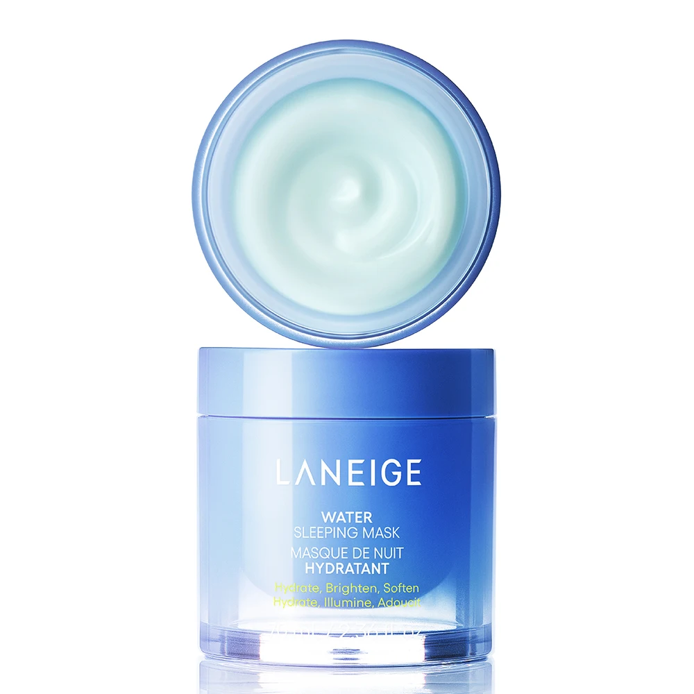 LANEIGE 水亮補濕睡眠面膜。