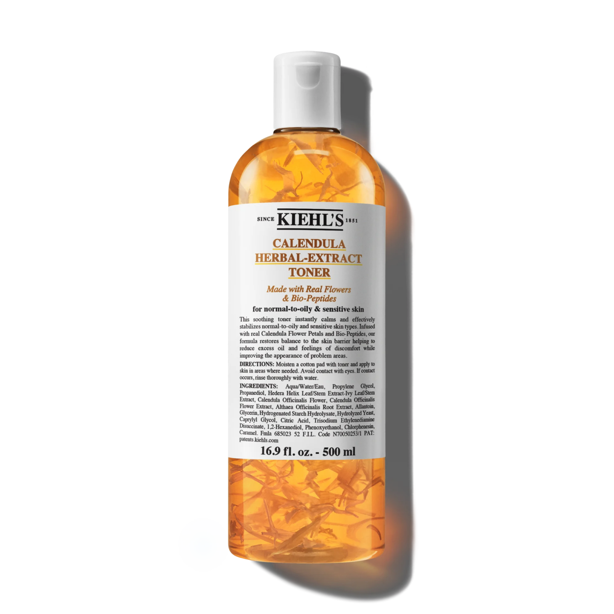 Kiehl’s 金盞花植物精華爽膚水。