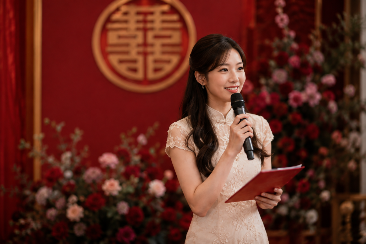 婚禮司儀收費受婚禮形式、服務時段、主持語言、婚前服務、彩排統籌、司儀經驗及額外費用影響。