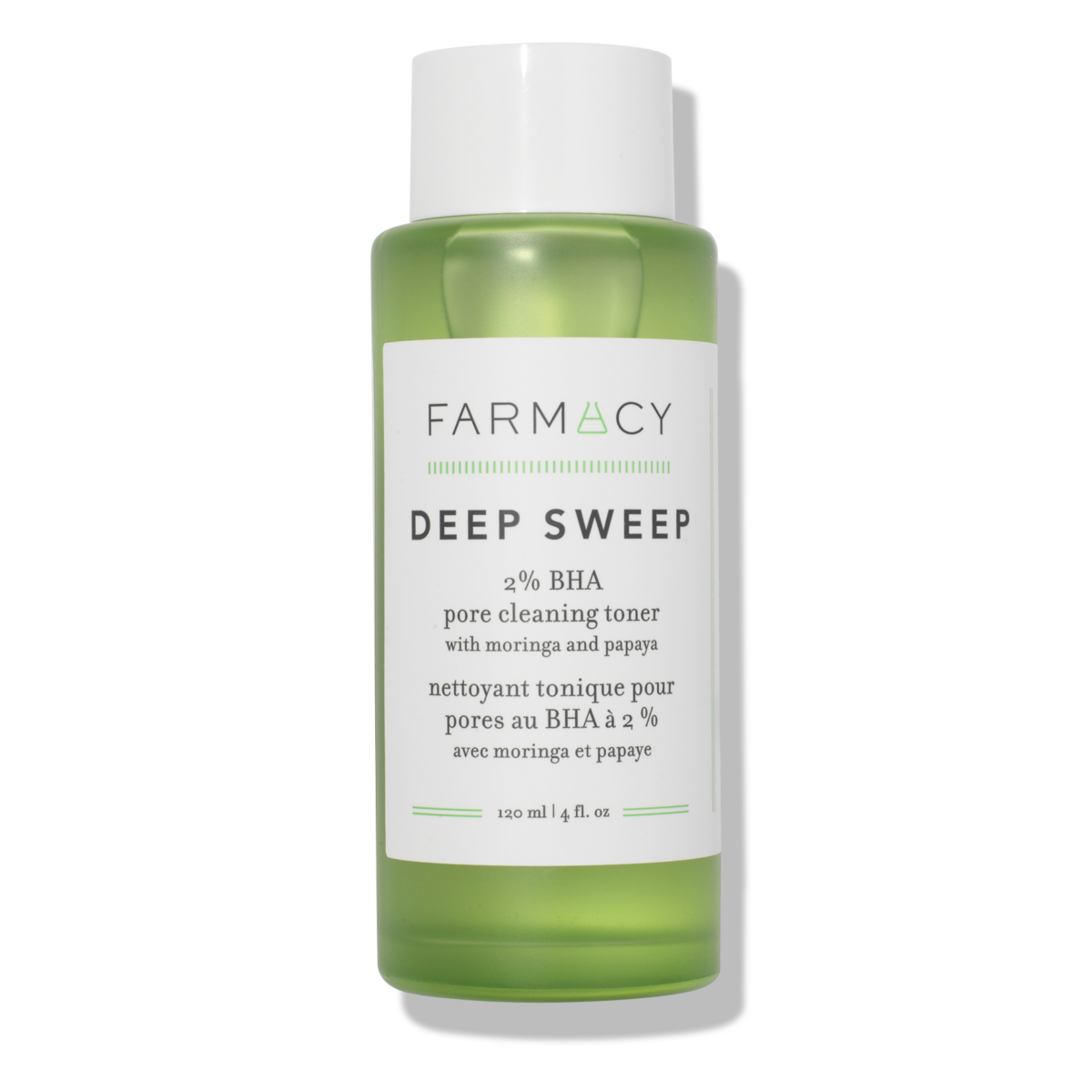 Farmacy Deep Sweep 2% BHA Pore Cleaning Toner。