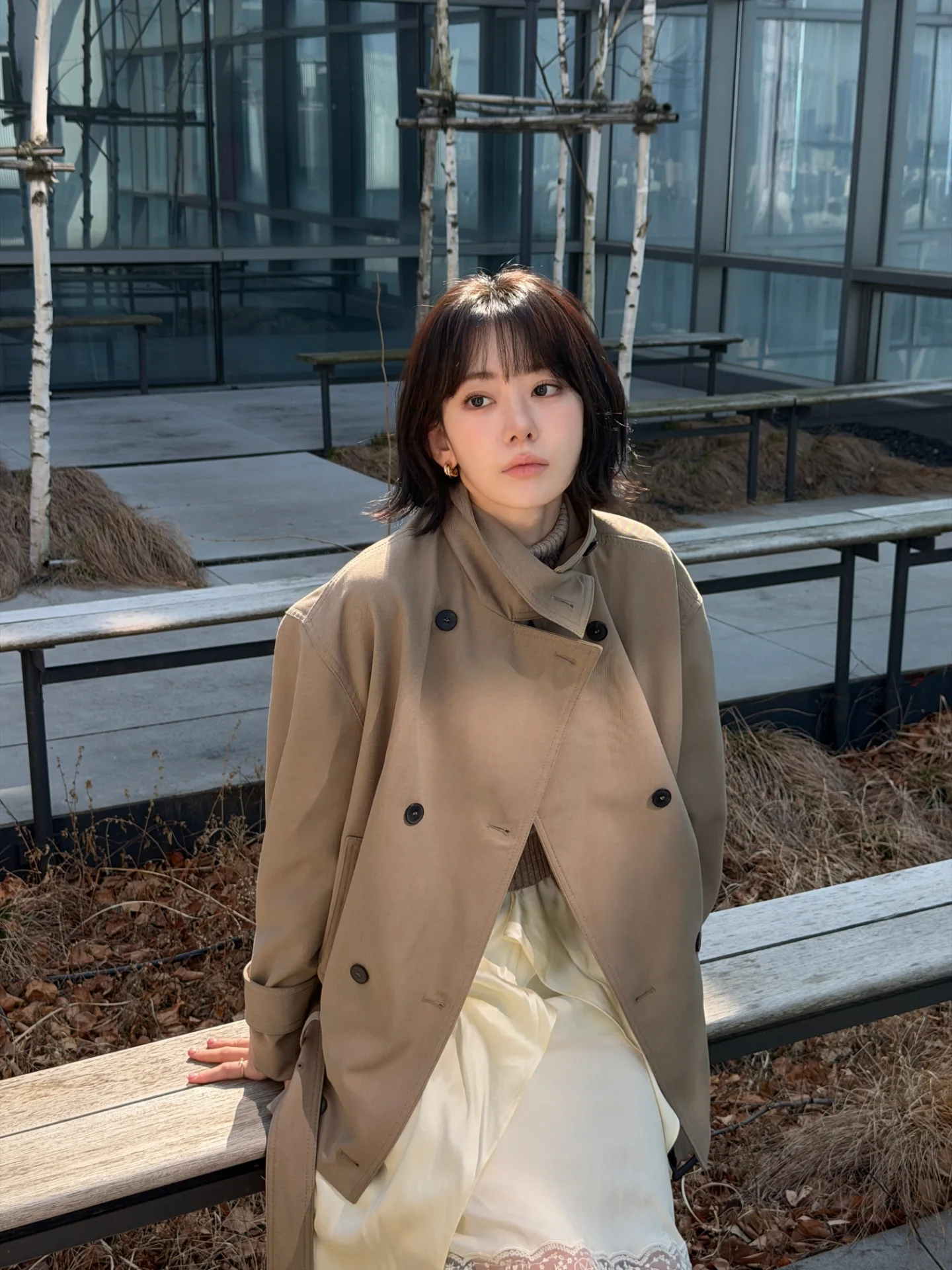 冬天穿搭女不只要追求保暖，也要兼顧顯瘦與比例修飾。