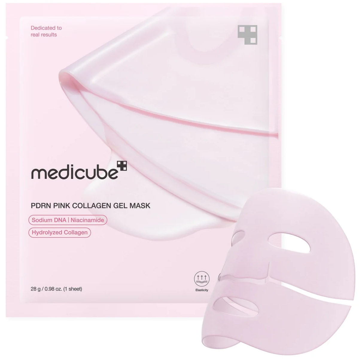 Medicube Salmon PDRN Pink Collagen Jelly Gel Mask。