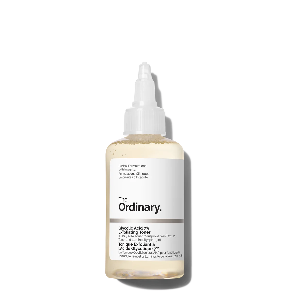 The Ordinary Glycolic Acid 7% Exfoliating Toner。