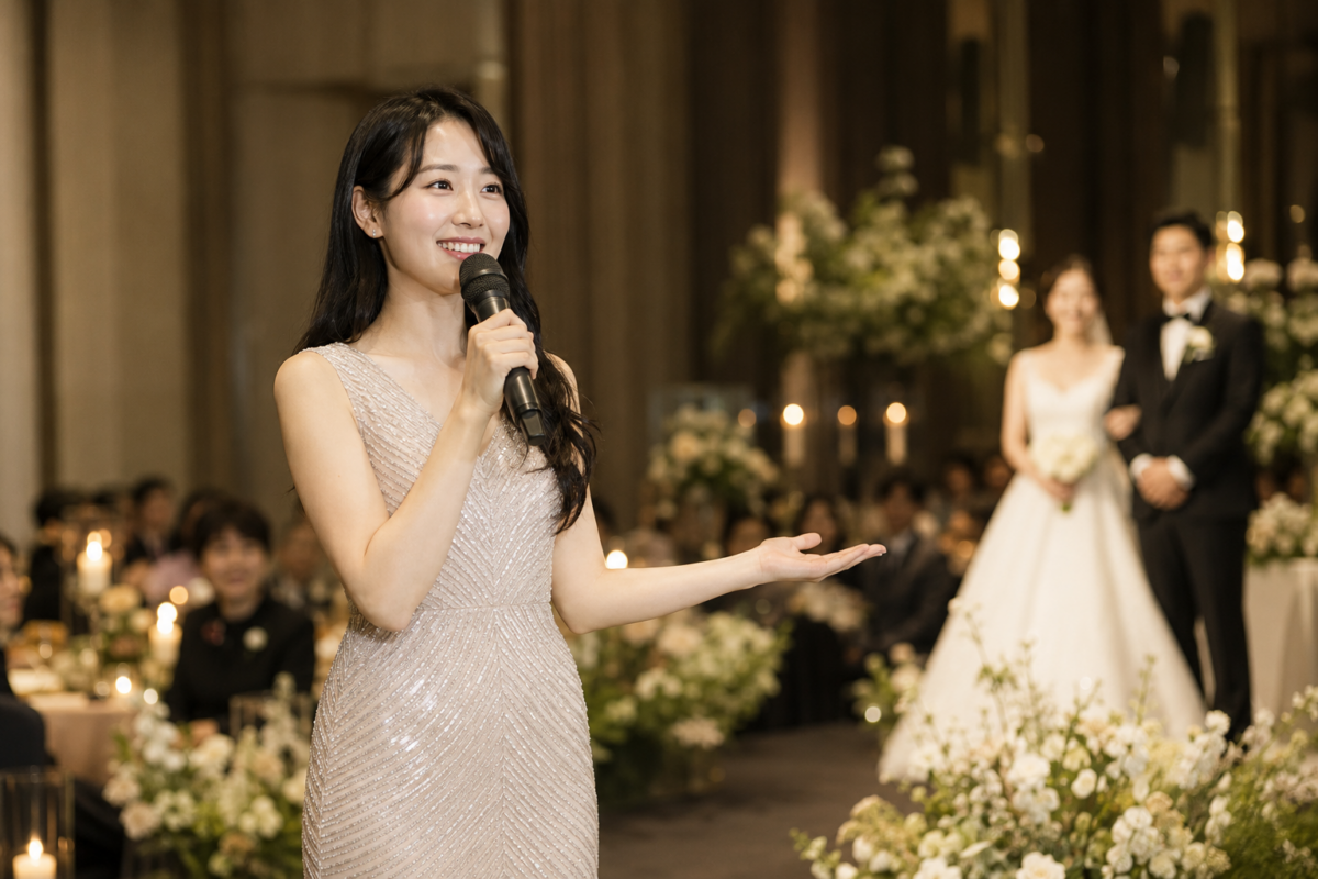 婚禮司儀負責主持婚宴、引導流程及現場銜接,新人可按婚禮規模、語言、風格、服務範圍和預算選擇。