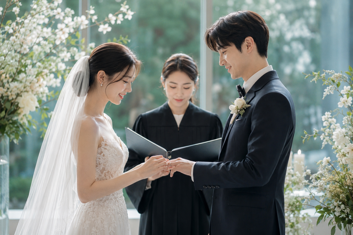 婚禮流程按時間、地點及負責人，整理新娘化妝、接新娘、敬茶、證婚、婚宴和送客等環節。