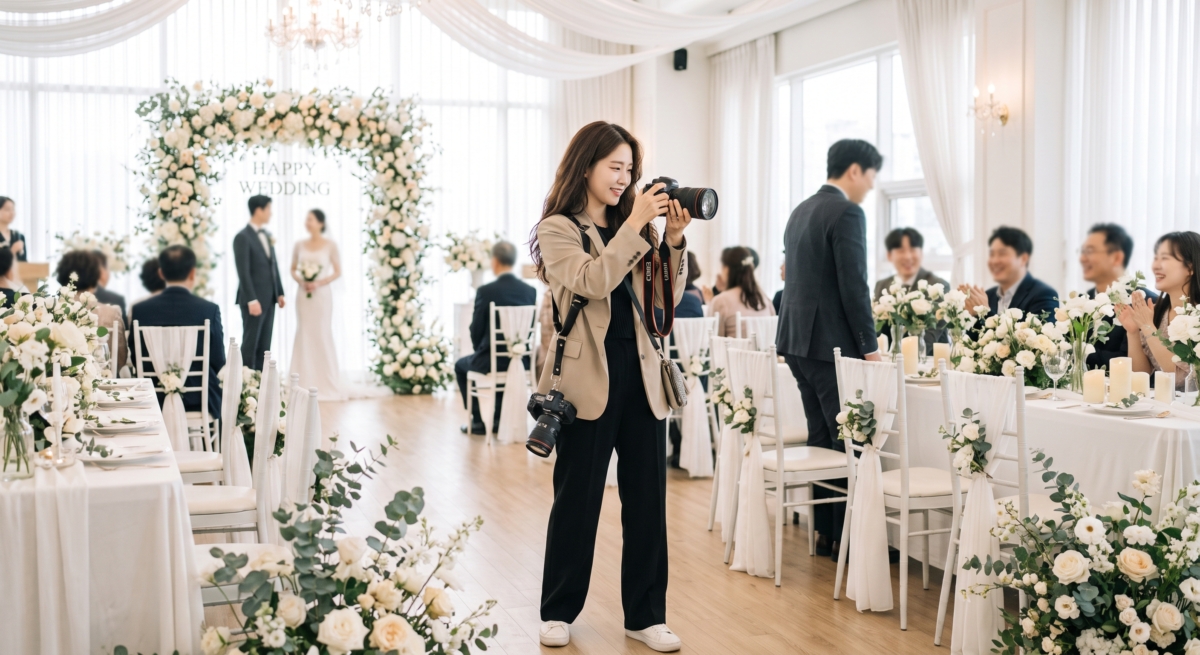 婚禮攝影不同的套餐差異真的很大，從一千多元到三、四萬元都有可能，關鍵看拍攝場合的數量、時數，還有攝影師人數。