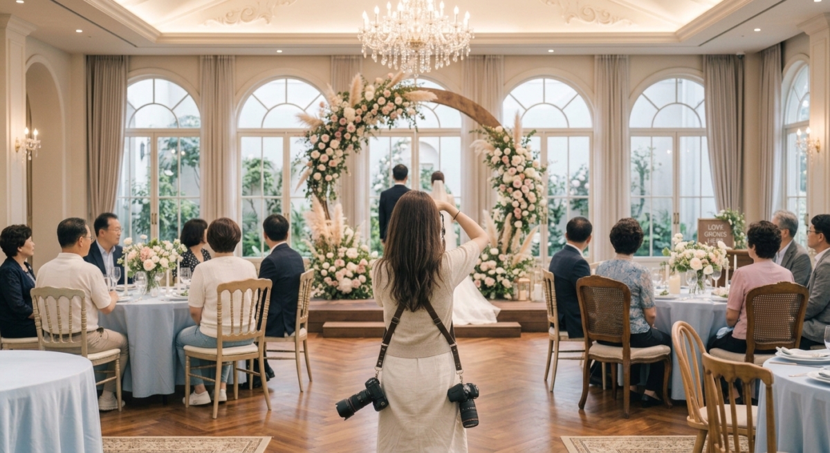 婚禮攝影的方案設計，其實跟婚禮規模直接掛鉤。