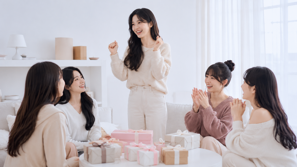 朋友之間的交換禮物，可以玩得比公司場合更放得開，重點是延長「期待感」，讓活動不是只有拆禮物那幾分鐘才熱鬧。
