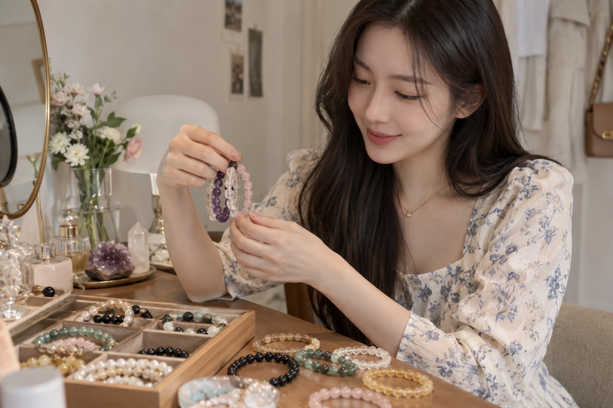 招財水晶和防小人水晶一般可以一起佩戴,沒有可靠證據證明會相沖,可按顏色、造型及舒適度配搭。