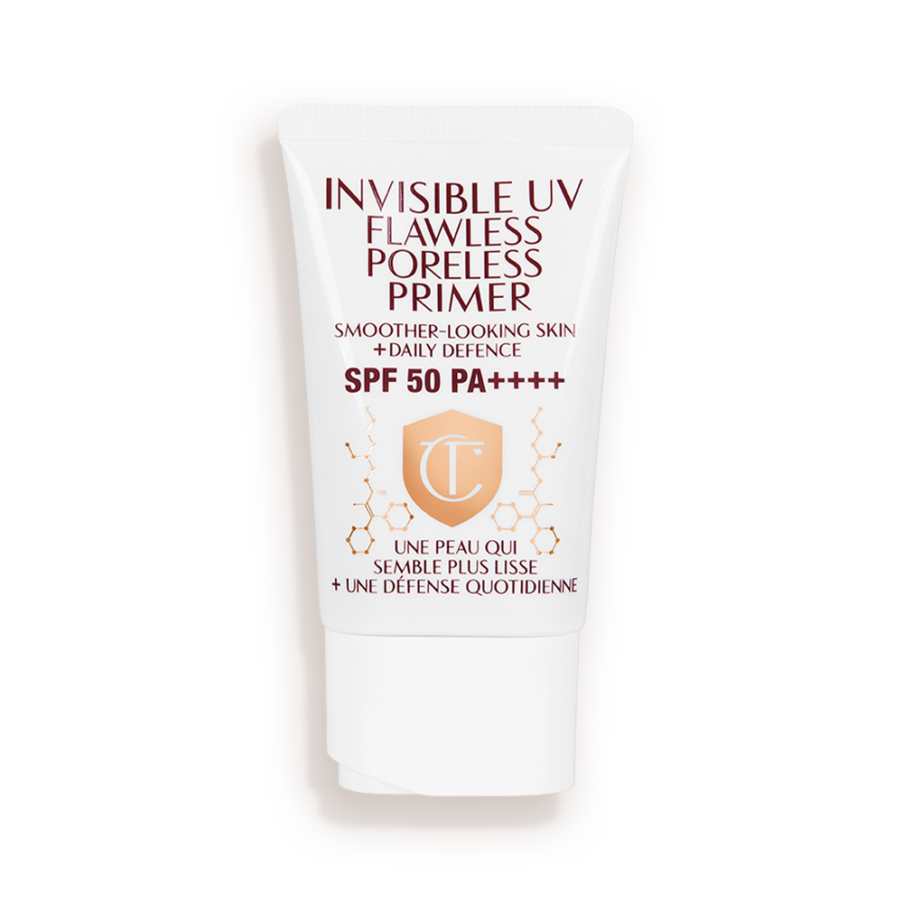 Charlotte Tilbury Invisible UV Flawless Poreless Primer SPF 50。