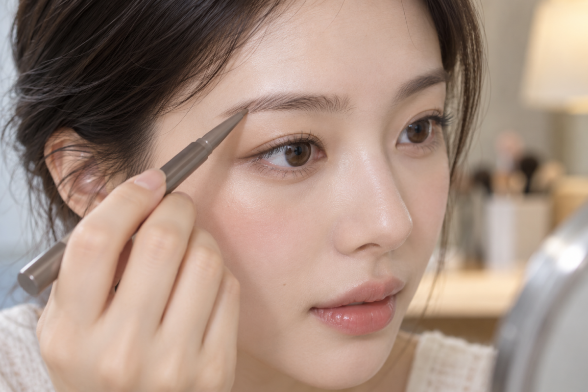 畫眉看起來很兇,常見原因包括眉頭太深、眉框太實、眉峰太尖及眉尾拉得太長或太向下。