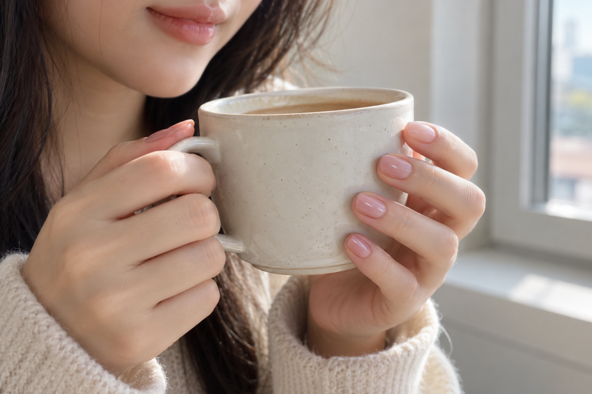 不同美甲形狀會影響手指的視覺比例,方圓甲自然百搭、杏仁甲顯修長,橢圓甲則能呈現柔和優雅的線條。