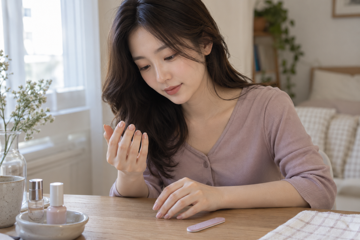 不同美甲形狀可配搭裸色、果凍色、幼法式、漸層、貓眼或鏡面款式,按甲型輪廓及個人喜好打造自然柔和或俐落有型的美甲風格。