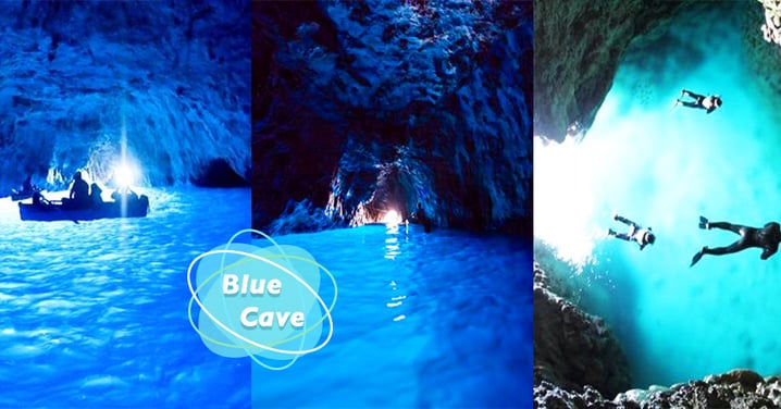 極致美景加幾分神秘！世界兩大罕有藍色洞穴，一生人一定要去睇一次！
