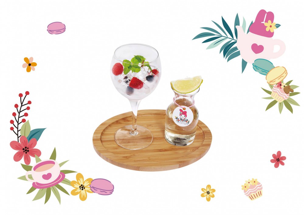 My Melody X Amandier 美樂蒂花草風期間限定咖啡廳(Facebook)