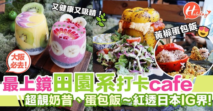 史上最上鏡田園cafe！賣超吸睛蛋包飯、奶昔～紅透日本IG界～今期大阪必到啊！