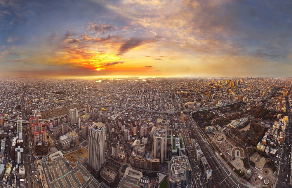 ⑬眺望写真_夕景(西)