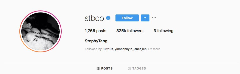 Stephy ig @stboo
