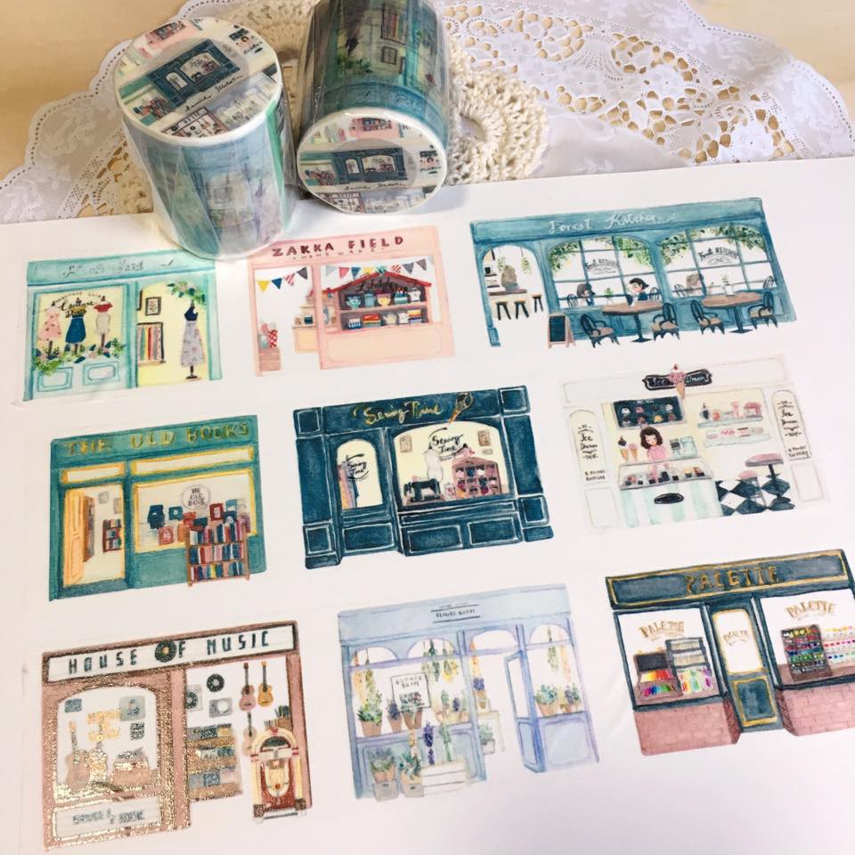香港紙膠帶市集 - 紙膠帶.文房具.手帳雜貨
