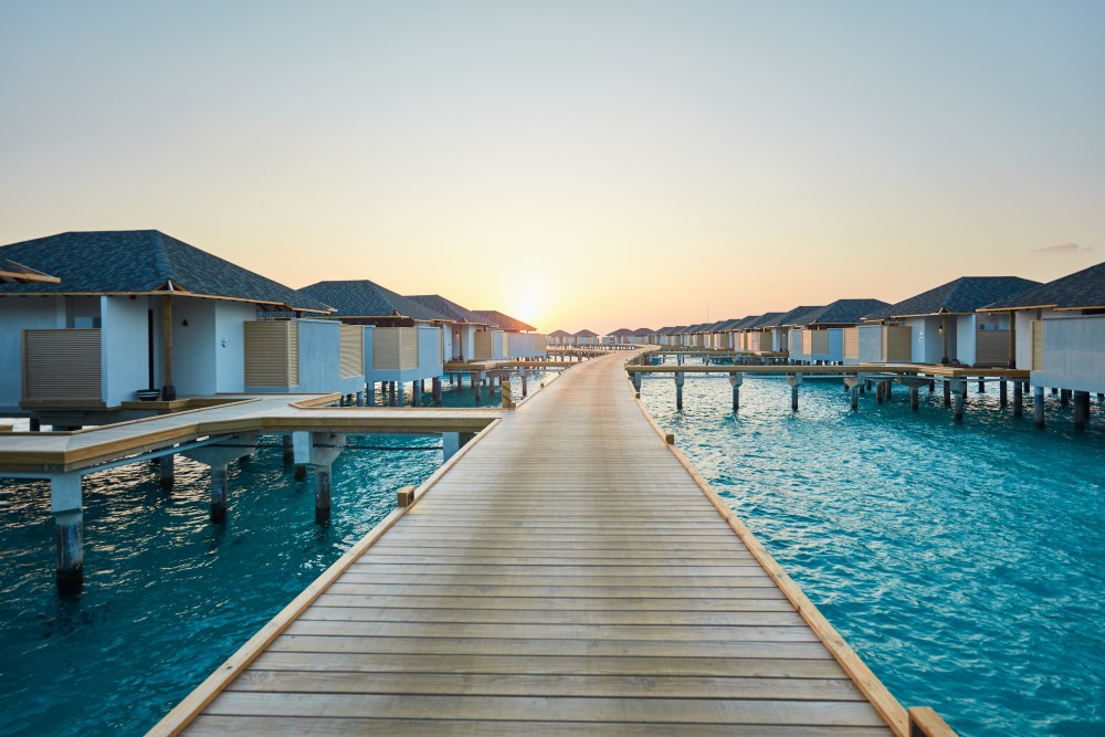 Amari Havodda Maldives - Overwater Villa walkway 2